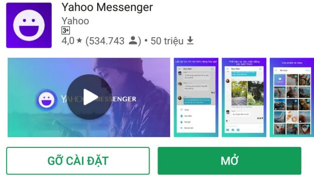 Yahoo Messenger phiên bản mới