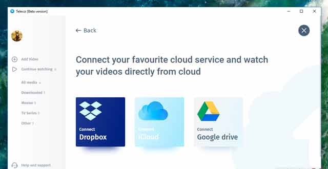 Ứng dụng còn cung cấp nhiều tùy chọn liên kết cho bạn lựa chọn
