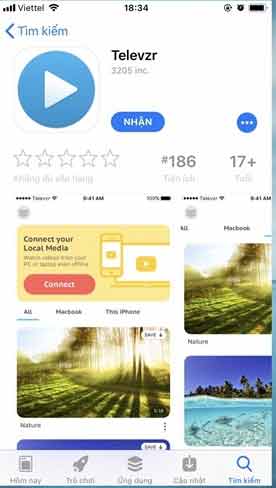 Tải Televzr trên smartphone