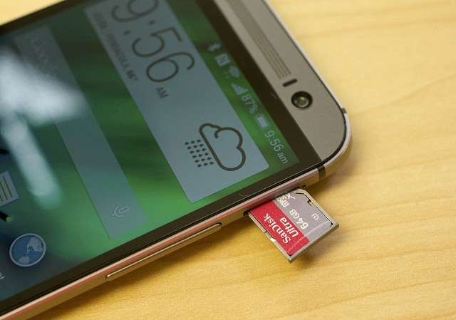 Điện thoại không nhận thẻ nhớ