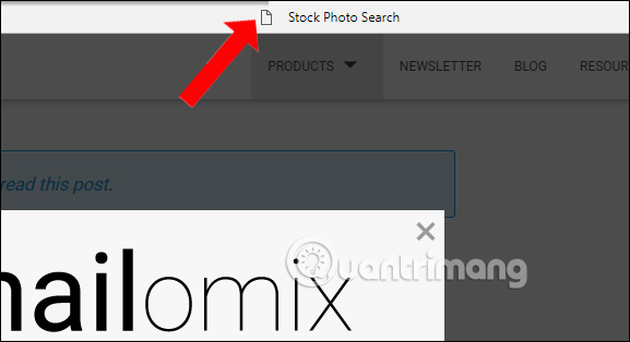 Tạo bookmark tìm ảnh