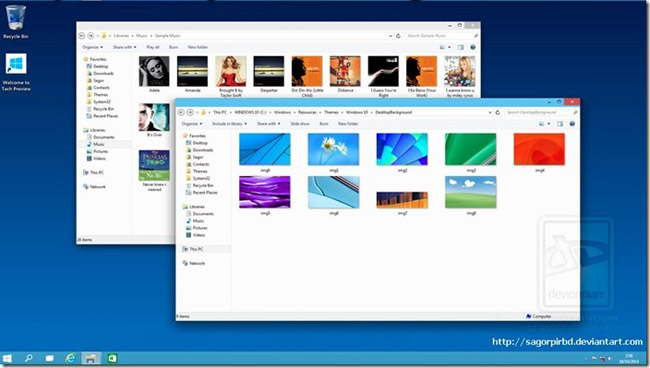 Cách cài Theme Windows 10 cho Windows 7