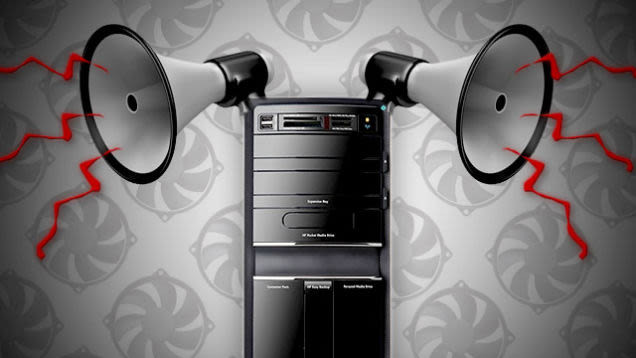 Quạt máy tính không tắt