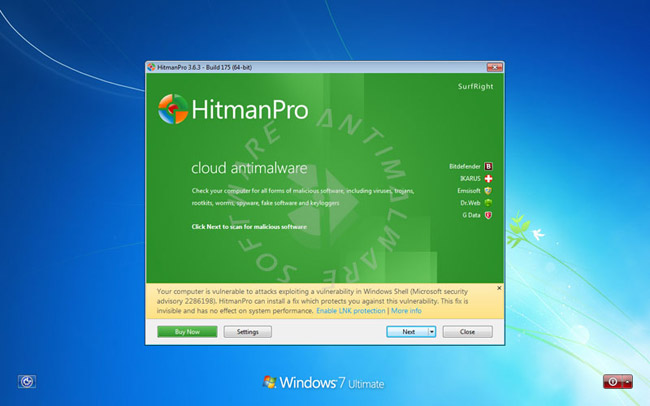 Tự đăng nhập hoặc dang nhập tự động bằng HitmanPro