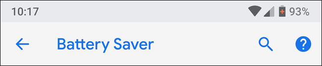 Thay đổi biểu tượng Battery Saver