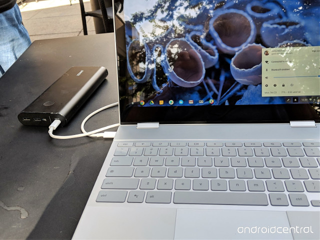 Cắm Chromebook vào nguồn điện