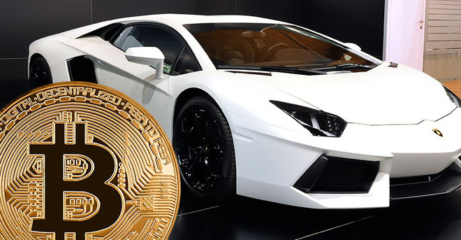 Dùng 100 Bitcoinđể mua một chiếc siêu xe Lamborghini