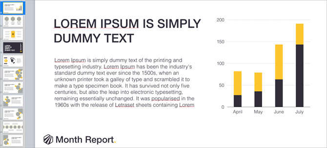 Mẫu báo cáo hàng tháng