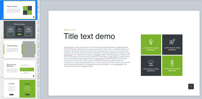 Mẫu theme về thiên nhiên