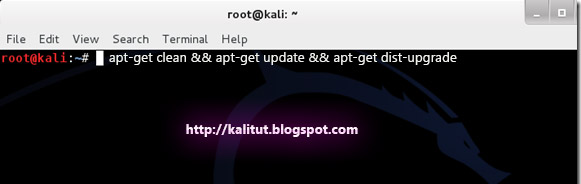 Sửa lỗi khi cập nhật Kali Linux