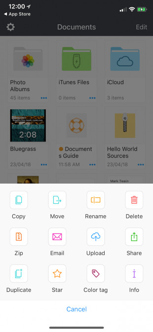 Các tính năng của Documents