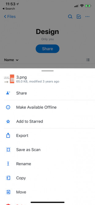 Tính năng của Dropbox