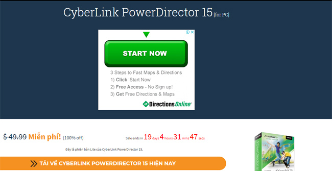 DOWN LOAD CYBERLINK POWERDIRECTOR 15 NOW