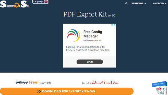 DOWNLOAD PDF EXPORT KIT NOW