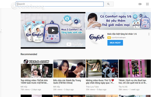 Đăng nhập tên tài khoản