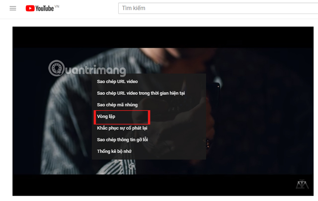 Chọn vòng lặp để tăng view