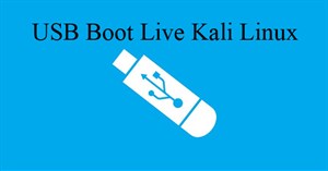 Cách tạo USB Boot Live Kali Linux