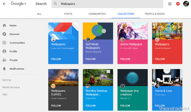 Trang Google+