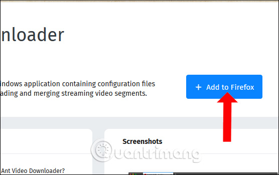 Cài tiện ích Ant Video Downloader