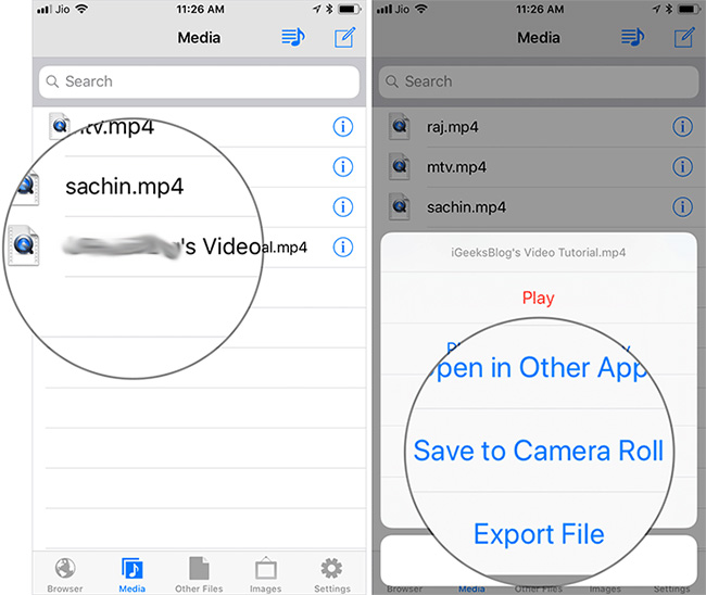 Lưu video Twitter về trên iPhone
