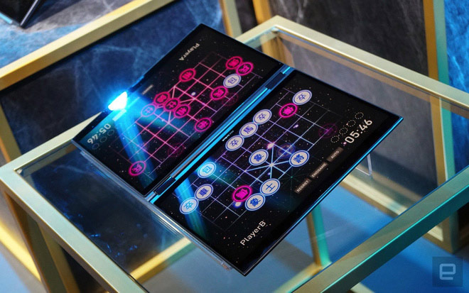 Laptop 2 màn hình kết hợp với trí tuệ nhân tạo 1