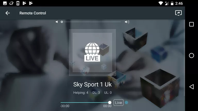 Cách truyền Ace Stream từ điện thoại lên TV