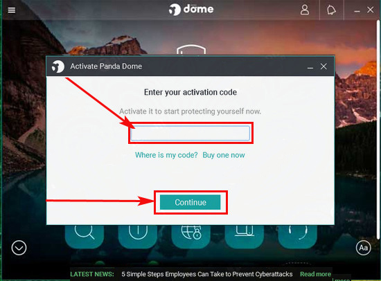 Nhập key bản quyền