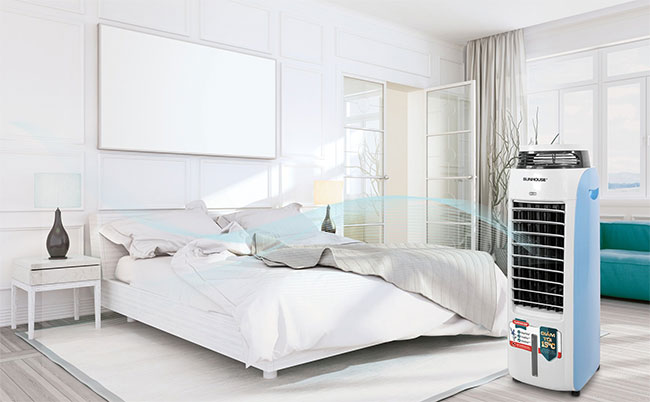 Làm mát hiệu quả nhưng chưa bằng máy điều hòa