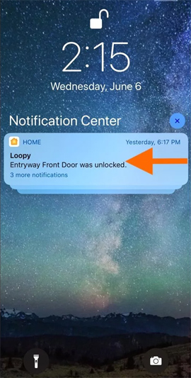 Chọn thông báo ứng dụng 