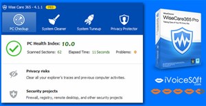 Mời tải Wise Care 365 PRO, phần mềm dọn dẹp, tăng tốc hệ thống thông minh giá 69,95 USD, đang miễn phí