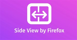 Cách chia đôi cửa sổ Firefox bằng Side View