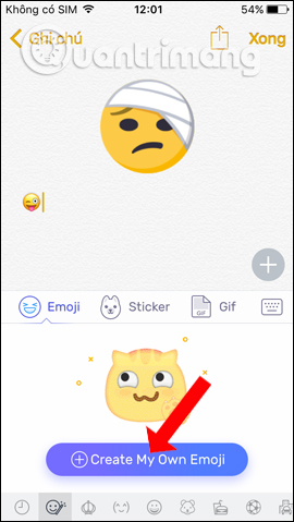 Tạo emoji