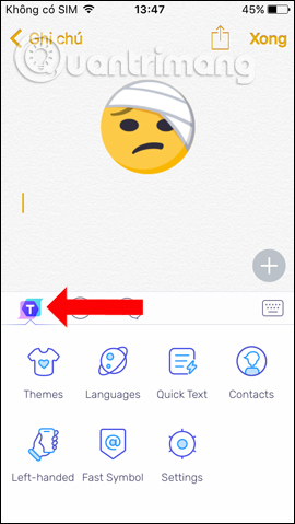Tùy chỉnh ứng dụng 