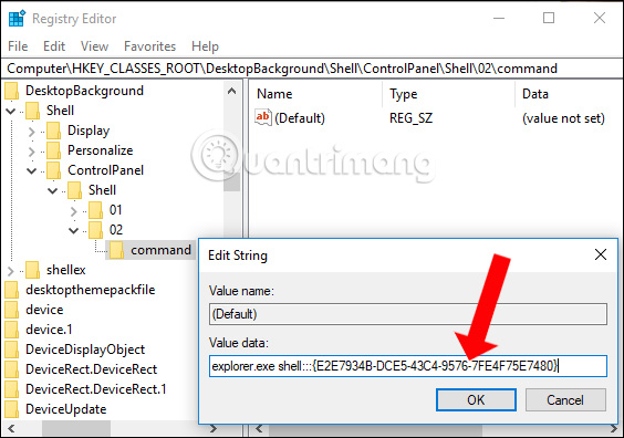 Tạo tùy chỉnh thời gian Control Panel