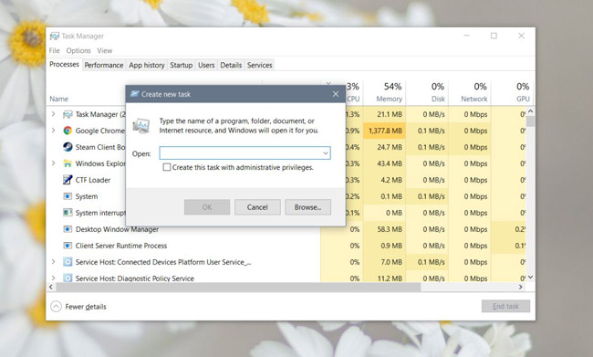 Dùng Task Manager