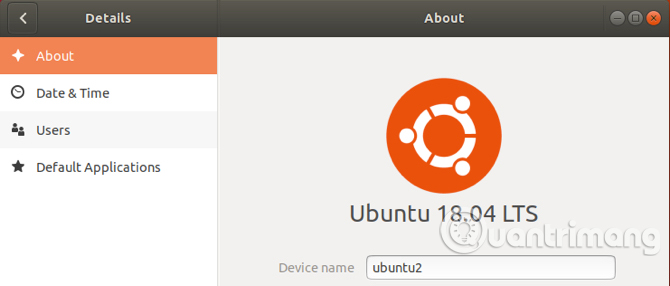 Thay đổi tên Device