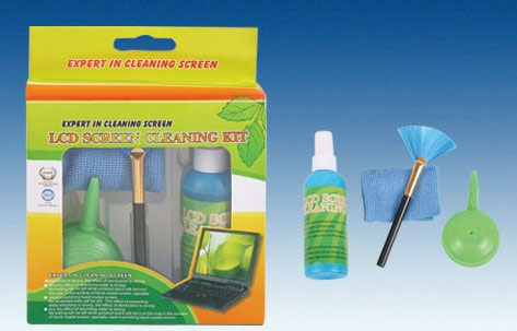 Có thể sử dụng các loại dung dịch vệ sinh màn hình chuyên biệt