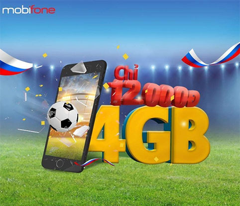 Gói cước xem World Cup của Mobifone