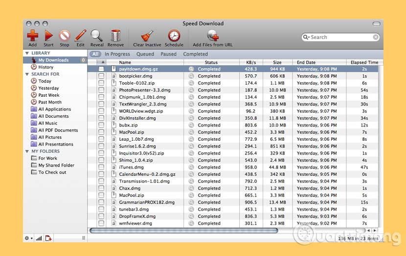 Phần mềm Progressive Downloader