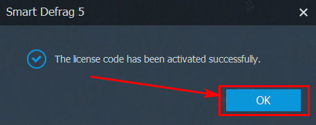 Kích hoạt key bản quyền thành công