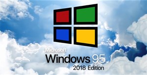 Ai có thể ngờ Windows 95 được làm lại với phong cách hiện đại của Windows 10 lại tuyệt đẹp thế này!