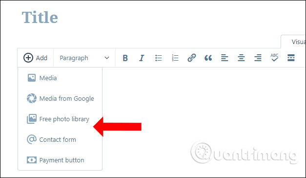 Thêm hình ảnh cho bài viết