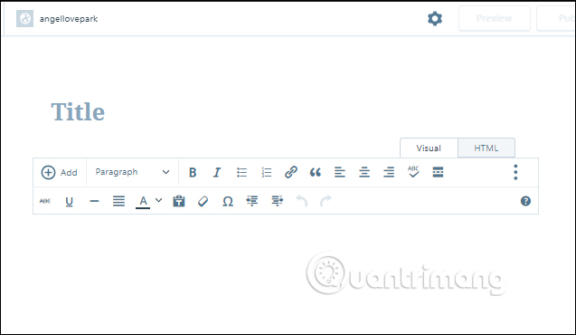 Công cụ soạn thảo
