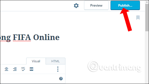 Sản xuất bài viết WordPress