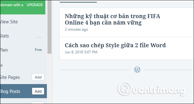 Quản lý bài viết trên WordPress