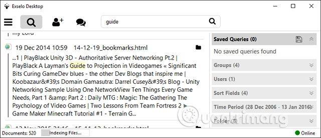 Phần mềm Exselo Desktop