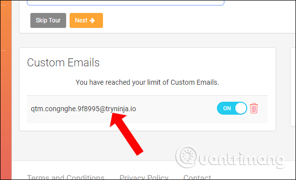 Địa chỉ email ảo