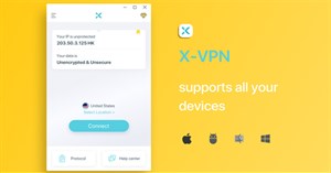 Cách dùng X-VPN lướt web ẩn danh trên Windows