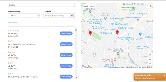 Trung tâm giao dịch Vietnamobile tại Hà Nội