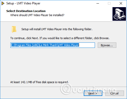 Cài đặt LMT VIDEO PLAYER